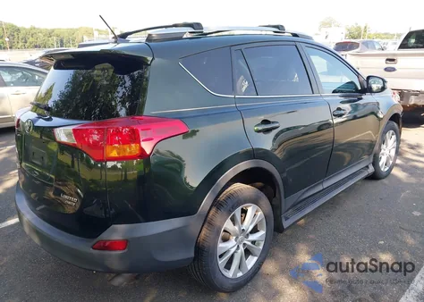 2013 Toyota Rav4 Limited from USA, damaged, VIN 2T3DFREV5DW112836